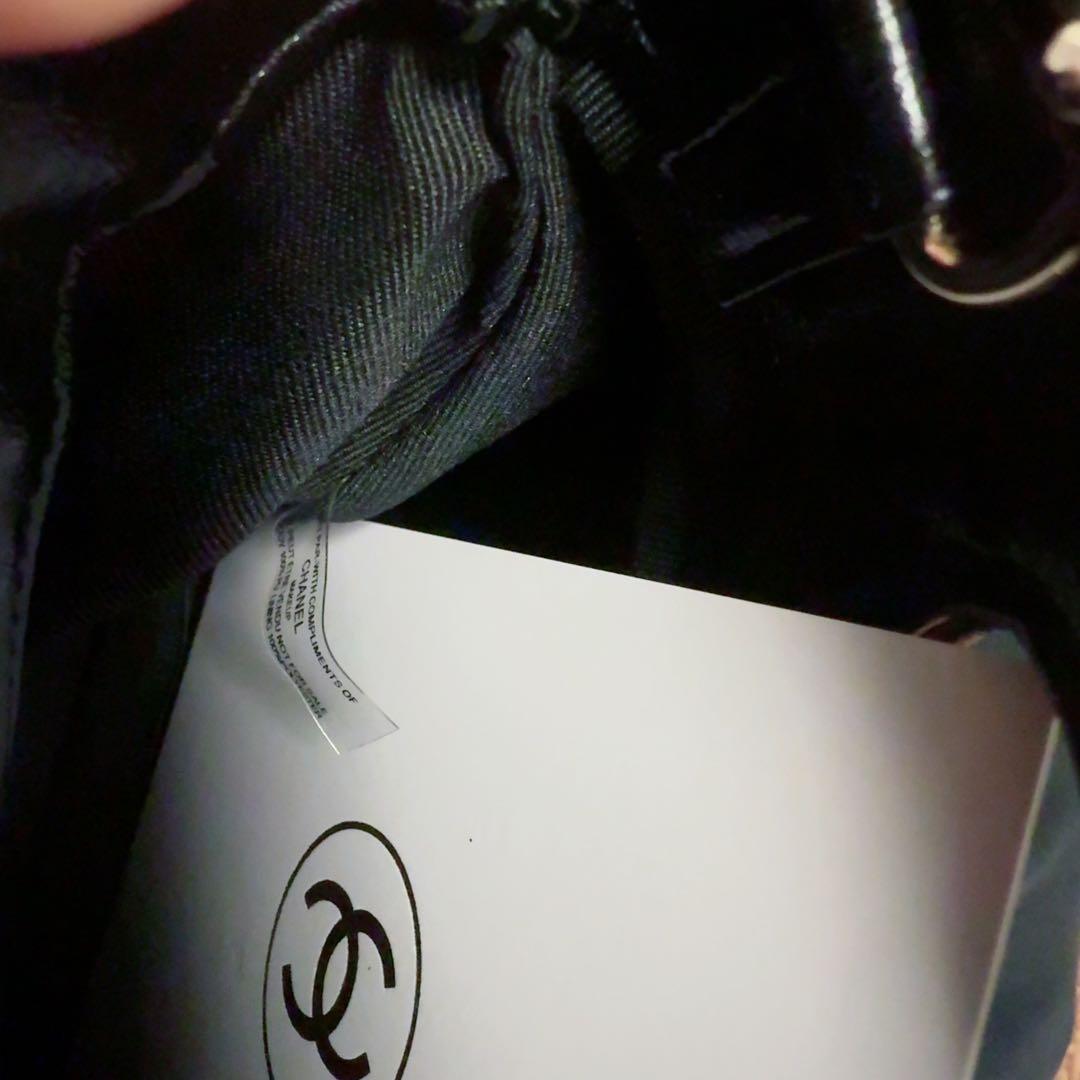 CHANEL ブラックレザー 31ナノ ミニショルダーバッグ ノベルティ