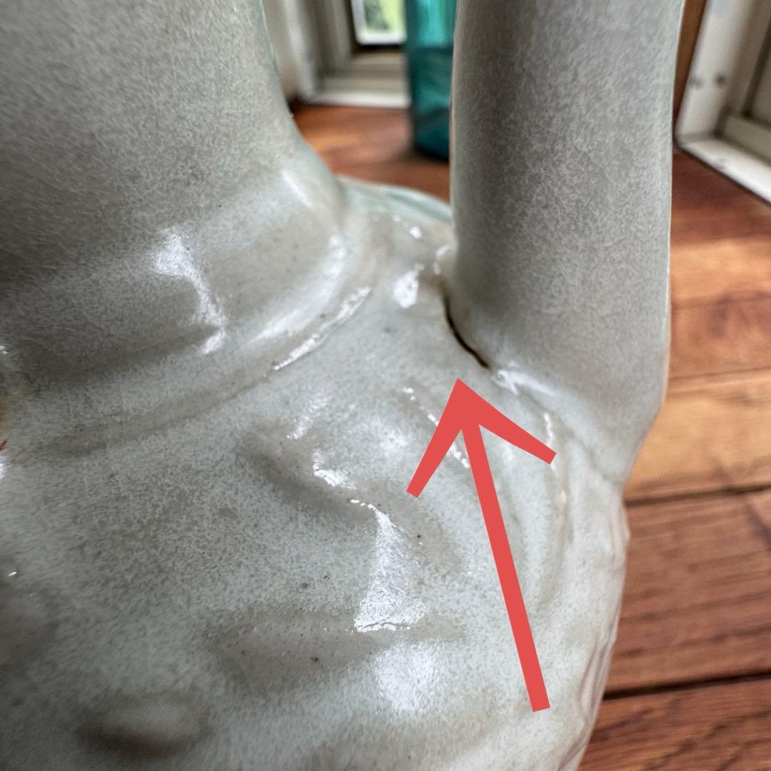 南宗 中国 取手 水注 陶器 骨董 古美術