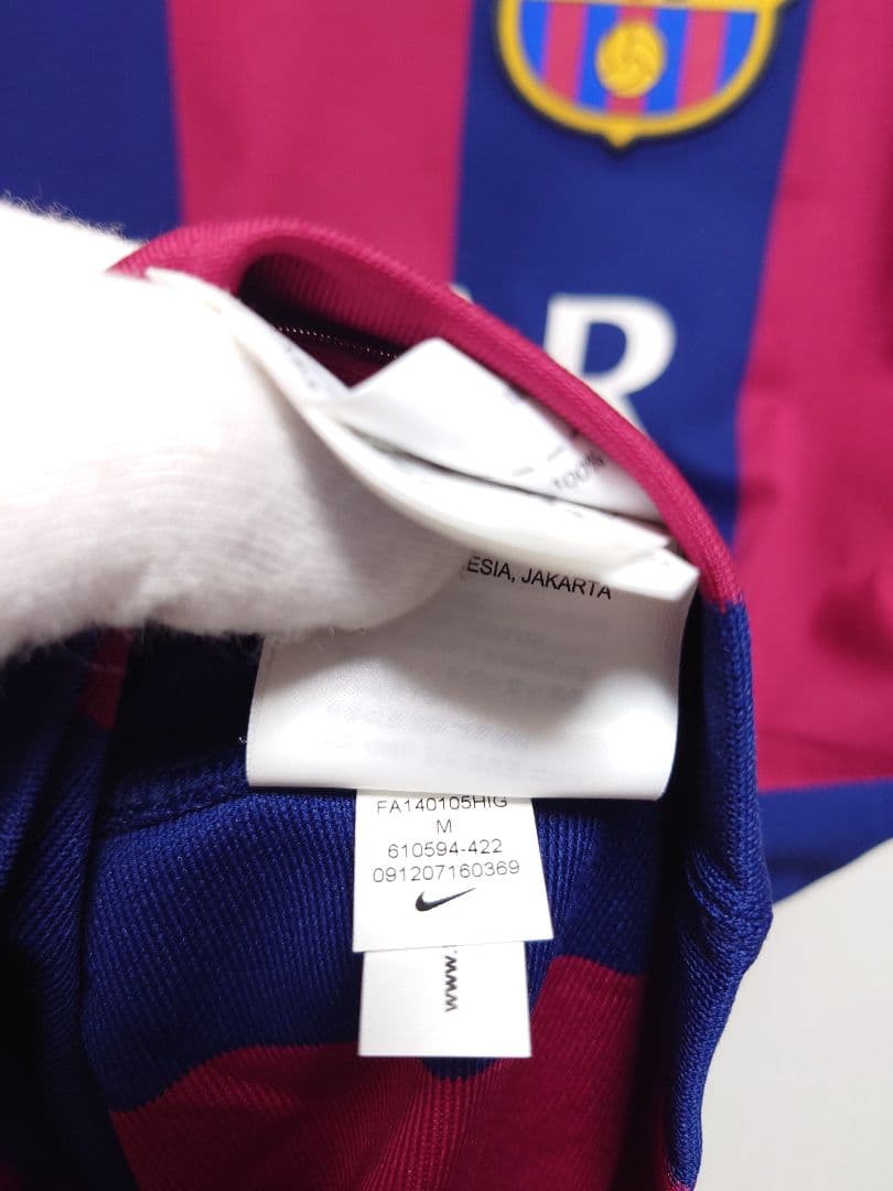 未使用　NIKE　2014〜15 FCバルセロナ　リオネル・メッシ