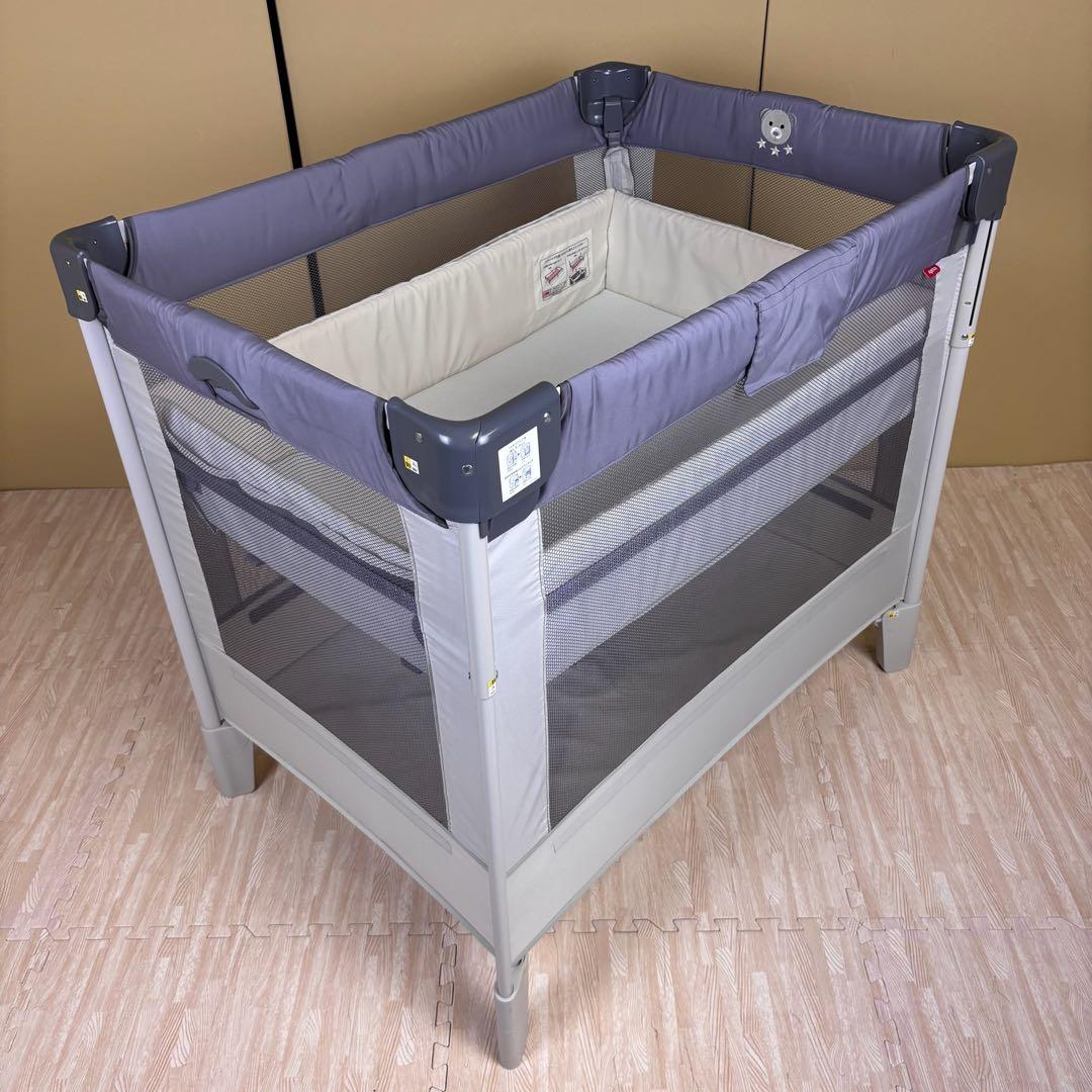 極上クリーニング済　☆美品☆　アップリカ　ココネル　エアー　AB　グレーベアー