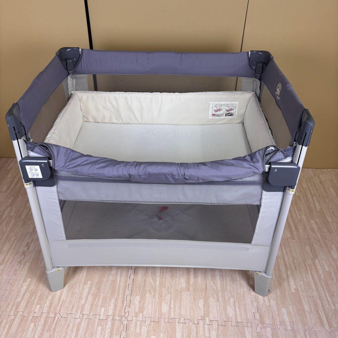 極上クリーニング済　☆美品☆　アップリカ　ココネル　エアー　AB　グレーベアー