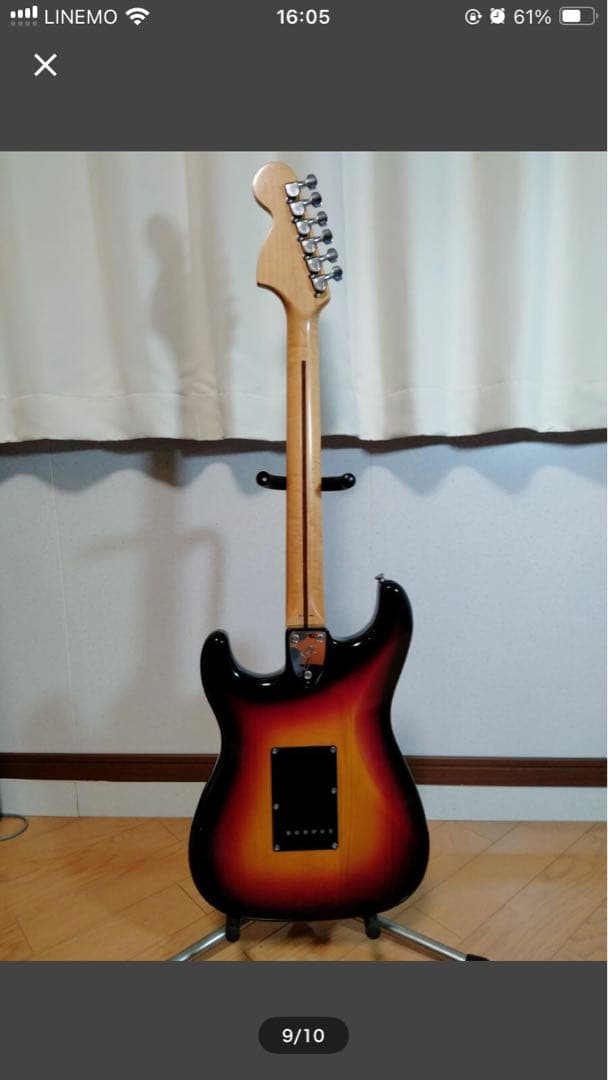 1980ローズ指板 サンバースト フェンダー ストラトキャスター