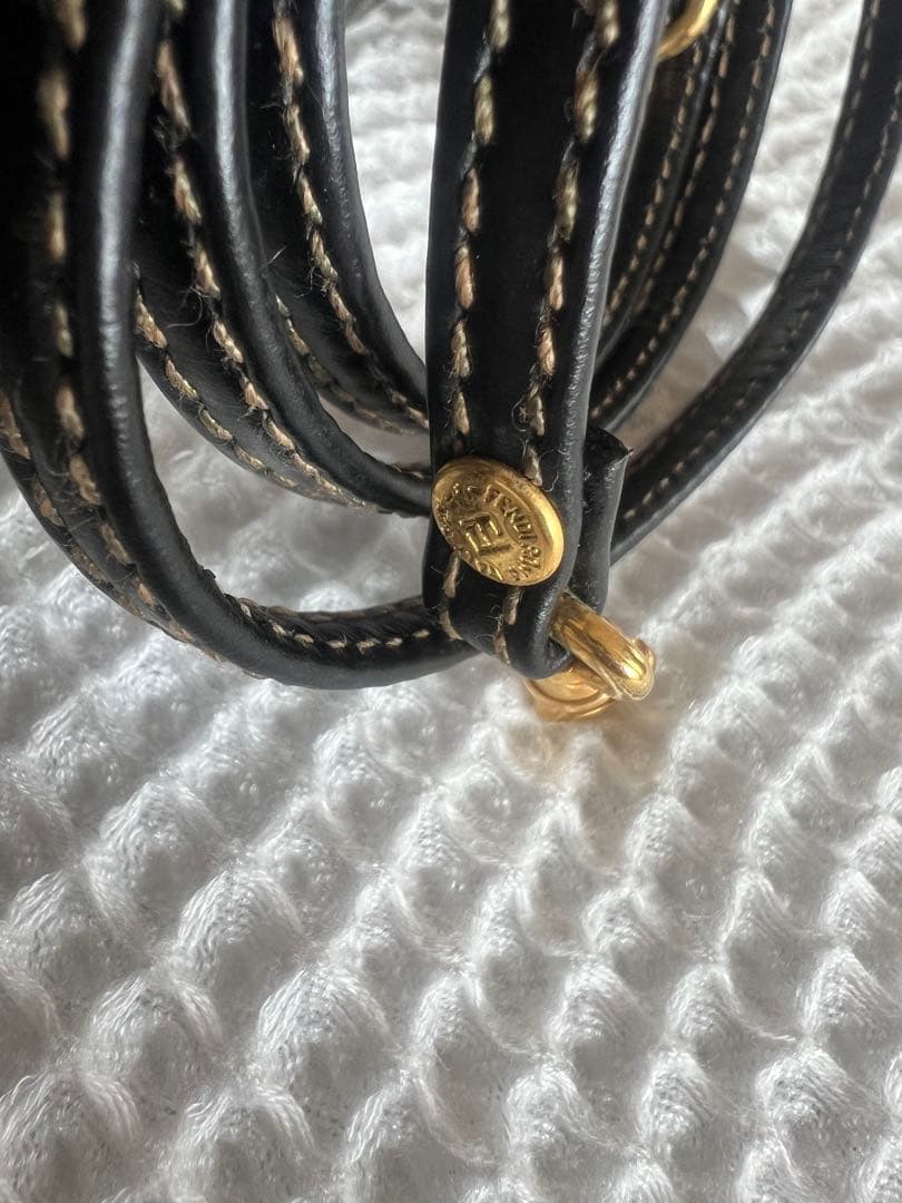 Fendi FFロゴ ハンドバッグ ブラウン/ブラック