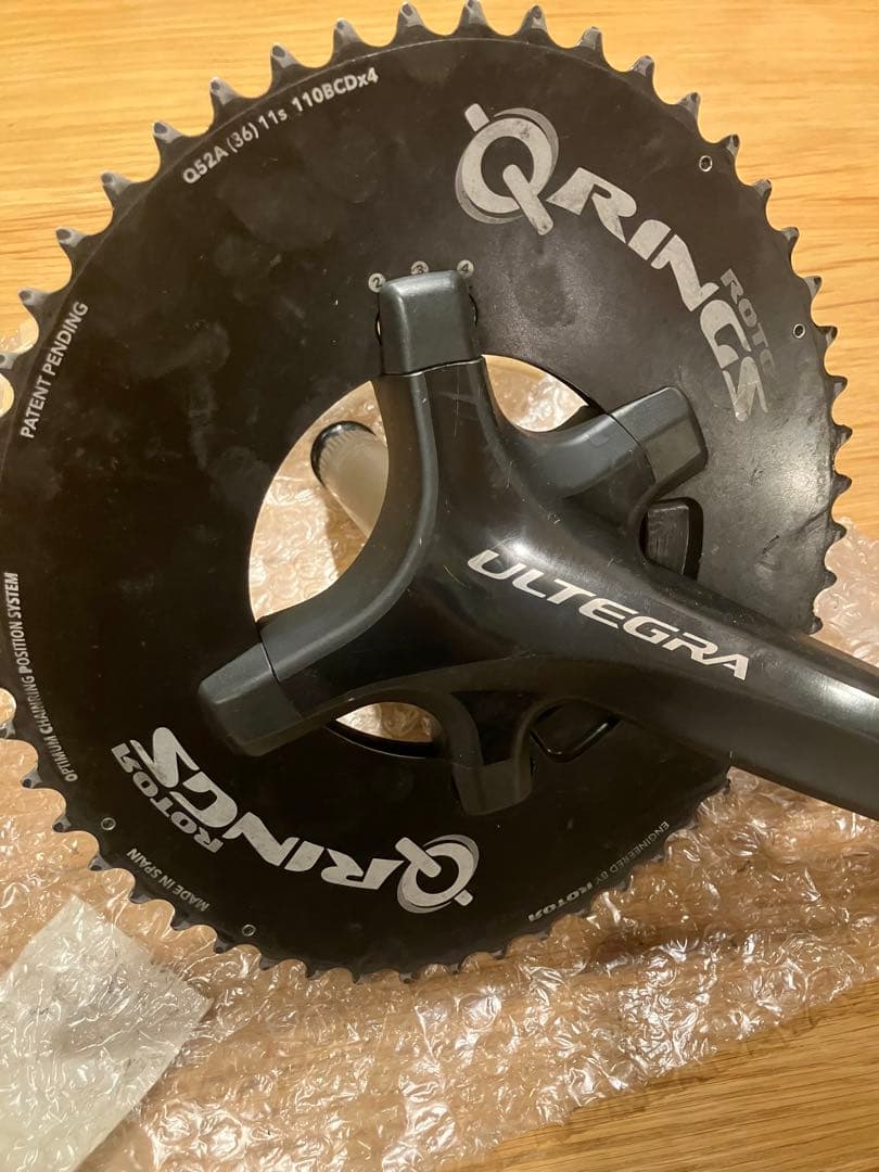 パーツ Q-RINGS ULTEGRA 52t/36t