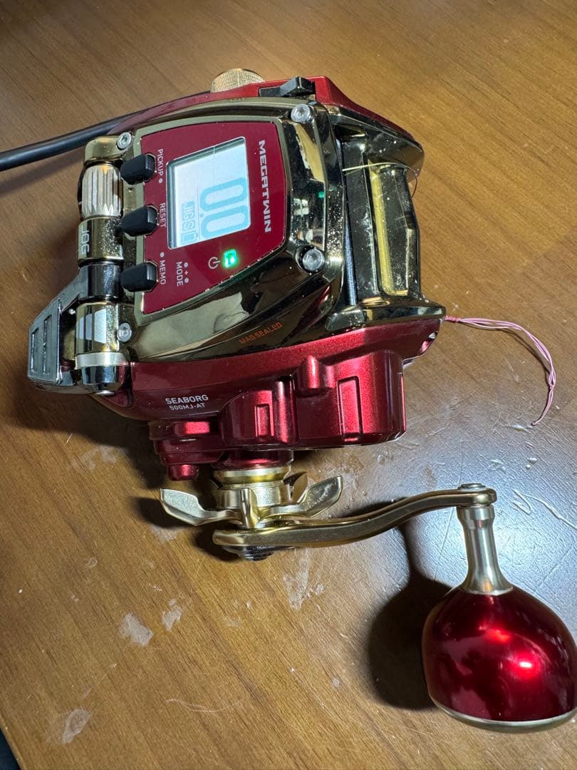 シーボーグ500MJ-AT＋ ダイワリールカバー＋ リチウムイオンＢ