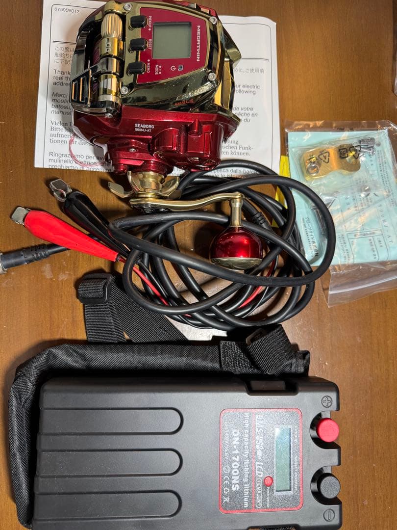 シーボーグ500MJ-AT＋ ダイワリールカバー＋ リチウムイオンＢ