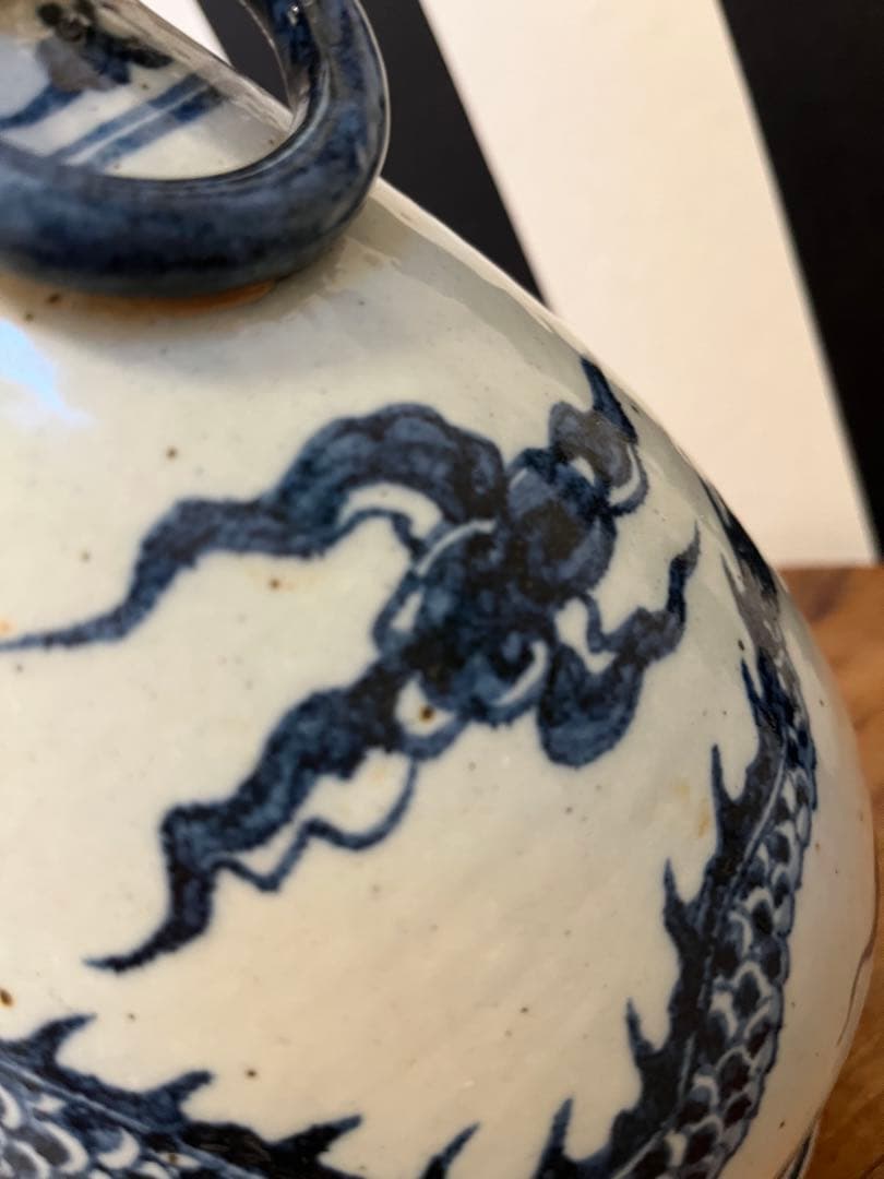 中国アンティーク花瓶　大ぶり