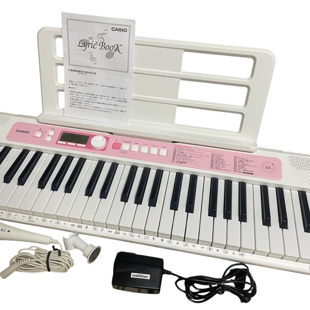 【美品/マイク付】CASIO 光ナビゲーションキーボードLK-312 カシオ