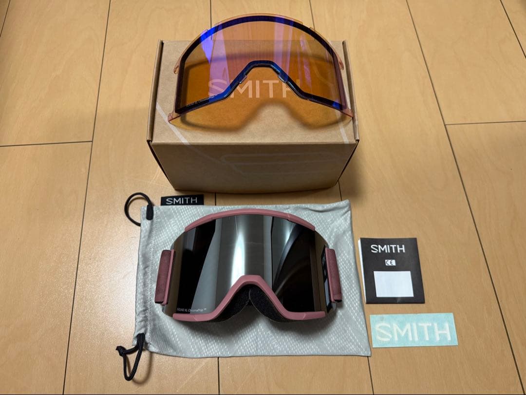 SMITH スミス　ゴーグル　squad xl アジアンフィット　スカッド