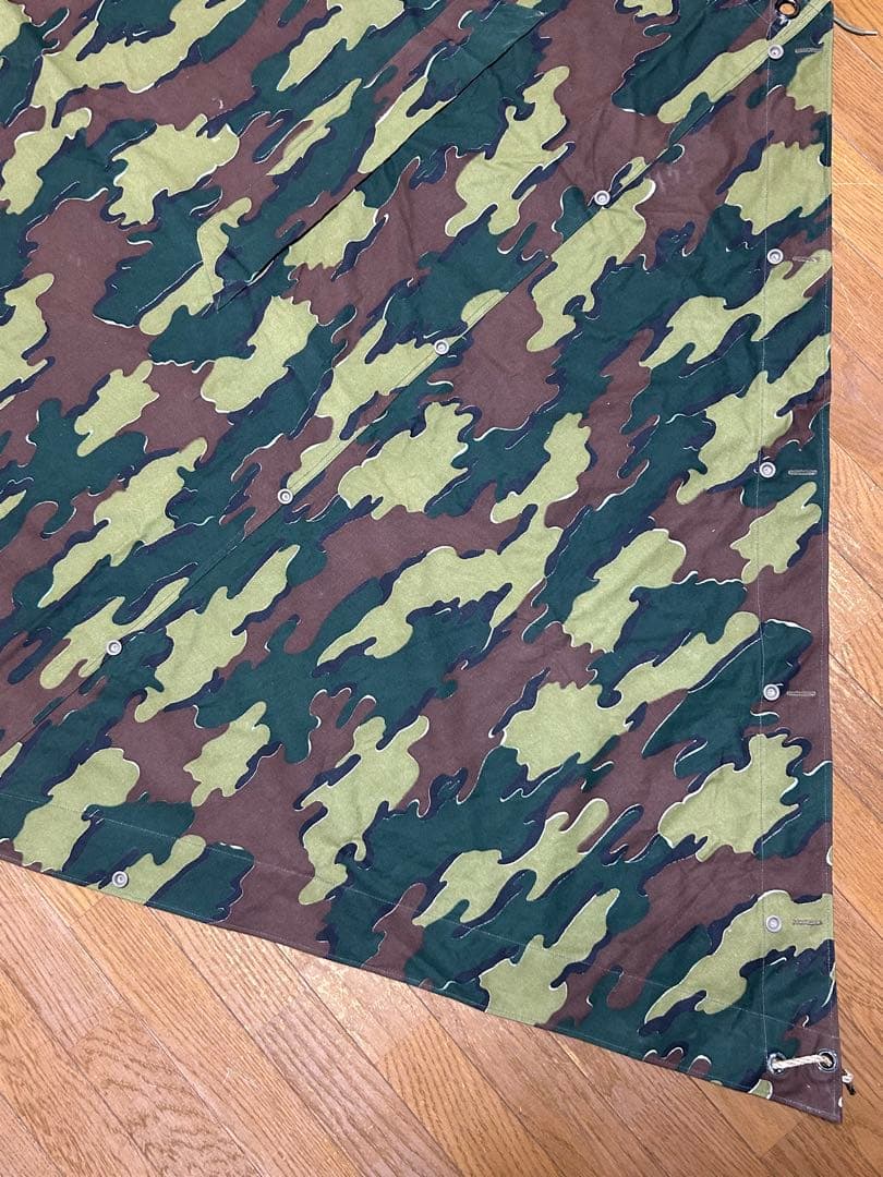 ベルギー軍幕 ジグソーカモ シェルターハーフ 2枚