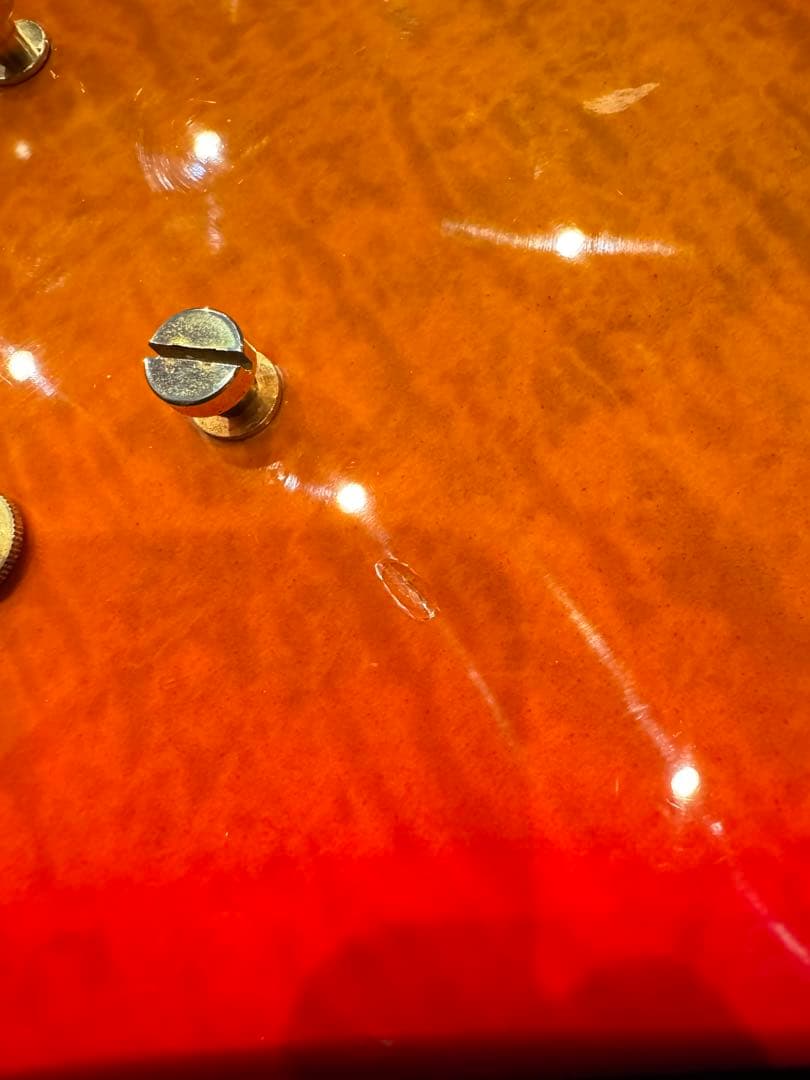 バーニー　MG モッキンバード　hide チェリーサンバースト　サスティナー