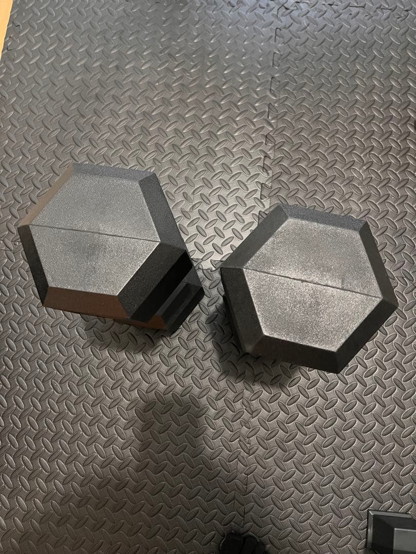 美品　六角 30kg 2個 セット　ヘキサゴンダンベル 合計60kg 大阪　北摂