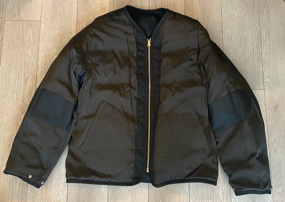 visvim IRIS DOWN JKT（BLACK）
