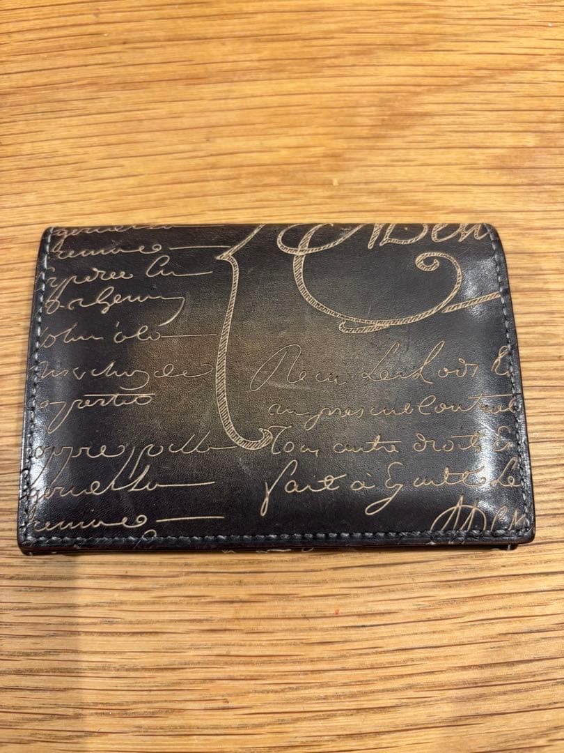Berluti ベルルッティ インブイア カリグラフィ カードケース　名刺入れ