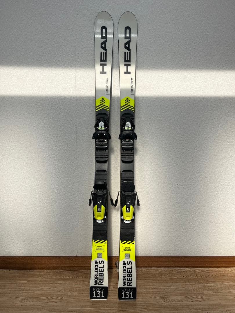 HEAD Worldcup Rebels 131 スキー板 131cm 値下げ