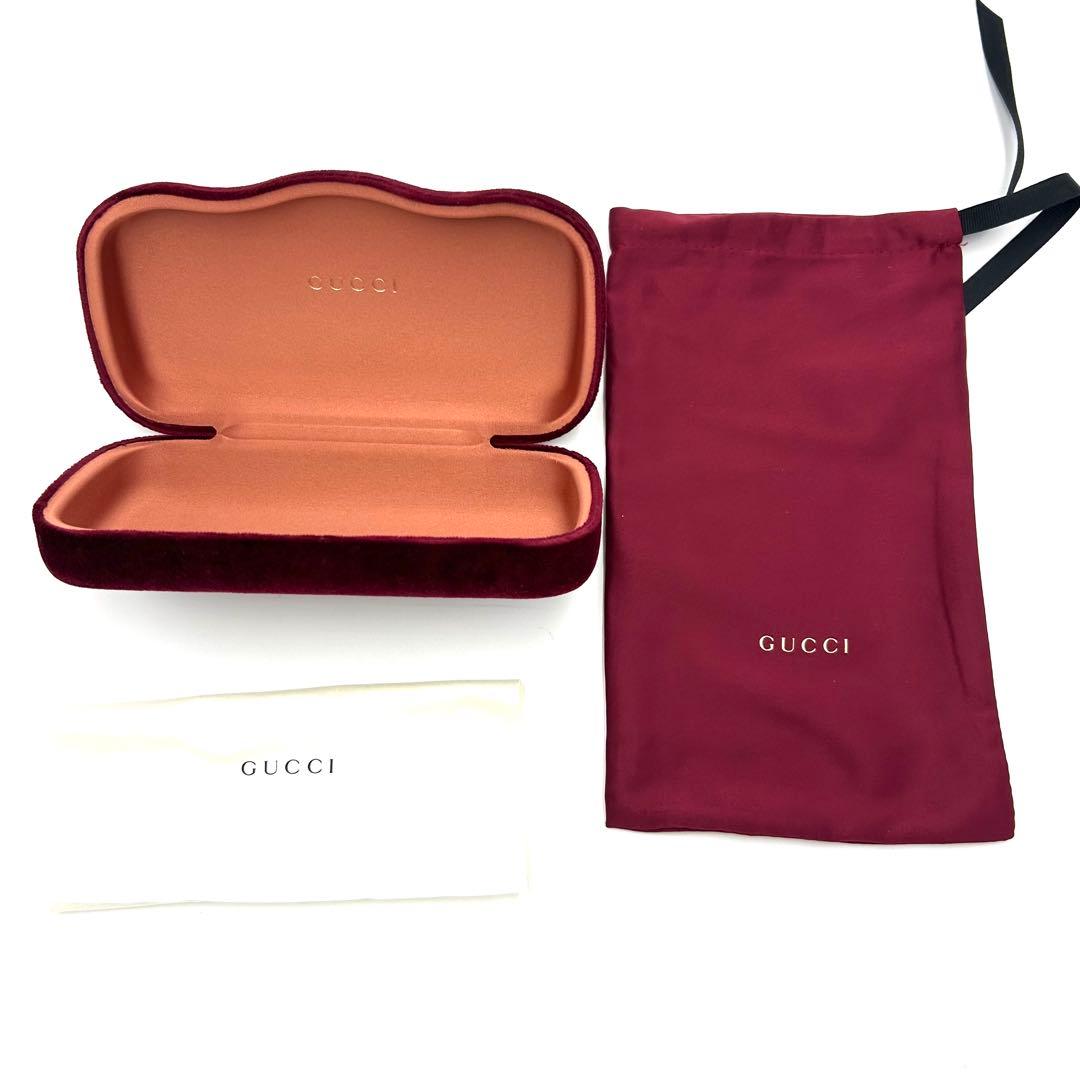 美品 GUCCI グッチ サングラス GG0965SA ブラック ロゴ