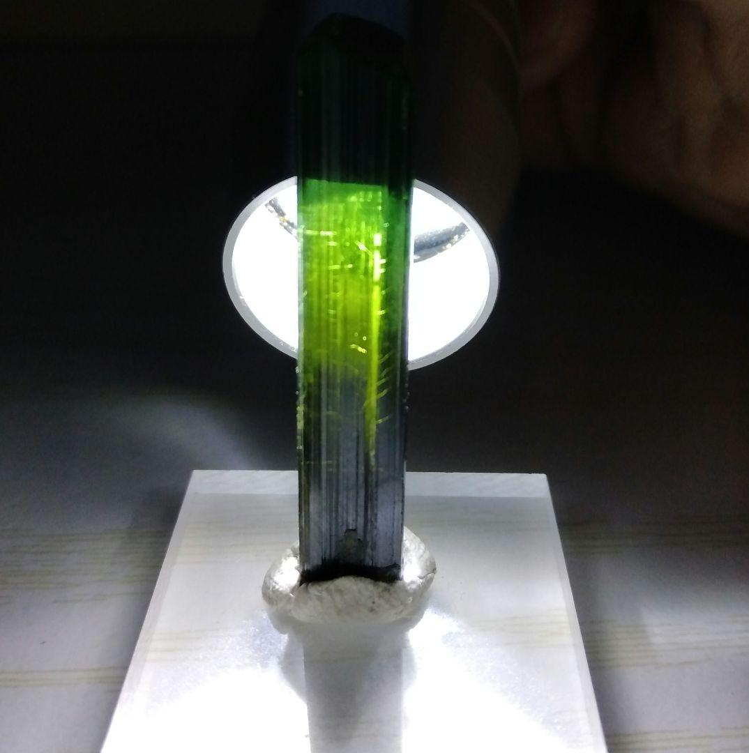 グリーン トルマリン　宝石質鉱物標本