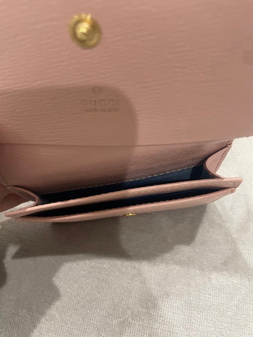 GUCCI スクリプトカードケース(名刺入れ)