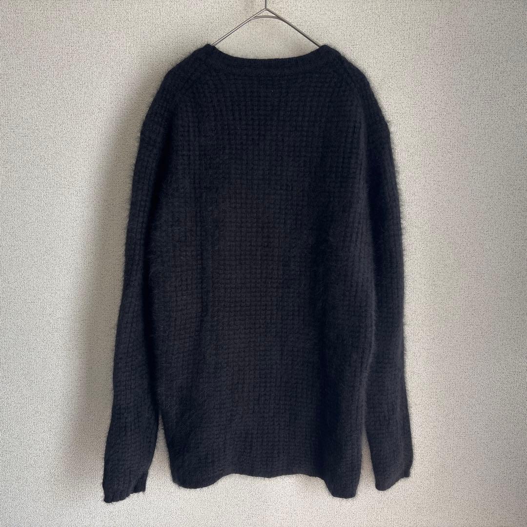 美品■Ron Herman ロンハーマン【M】ラクーンファー ニット ブラック