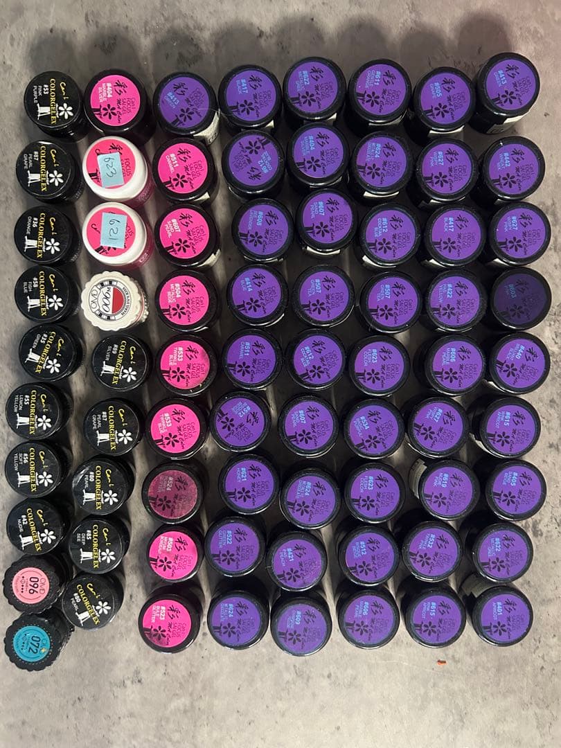 (処分前最終)ジェルネイルまとめ売り 約160点