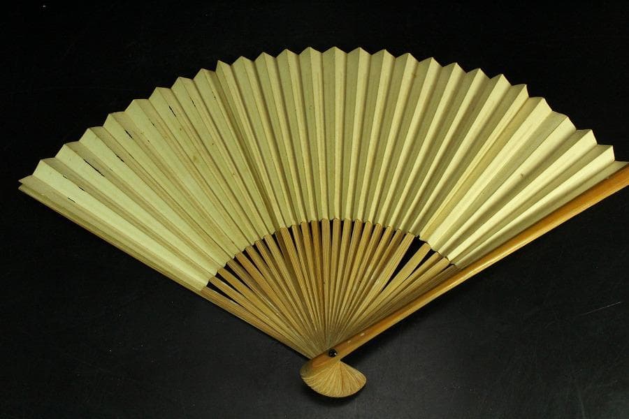 古い 中国美術 南画 扇 扇子 七件 肉筆 まとめて(K-A753)