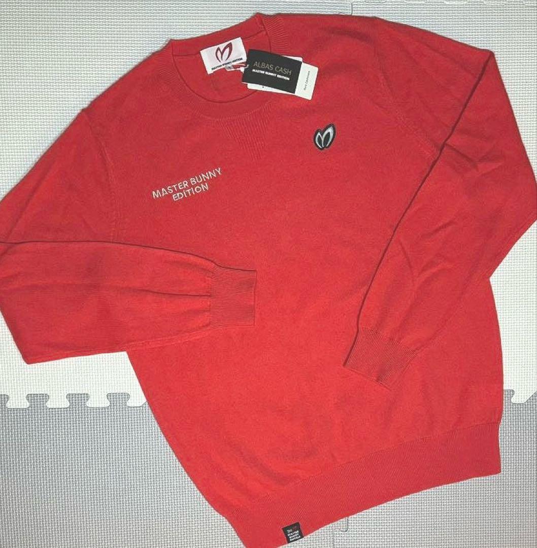 マスターバニーエディション アルバスカシミヤ100% プルオーバー（ORG／5）