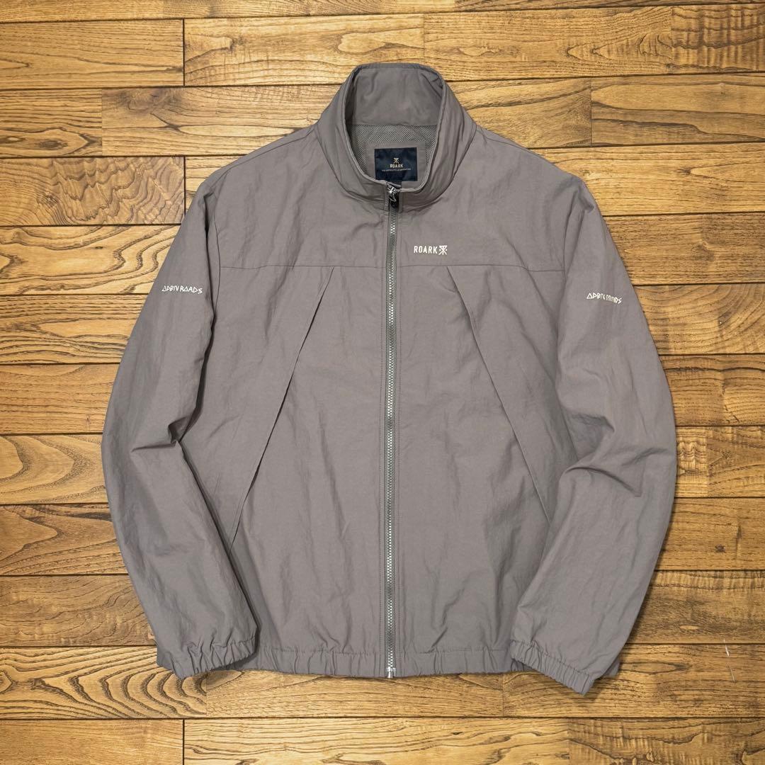 ROARK ナイロンジャケット グレー Lサイズ