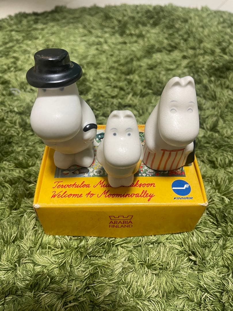希少価値！入手困難 ！アラビア社 ARABIA ムーミン 3体セット 廃盤