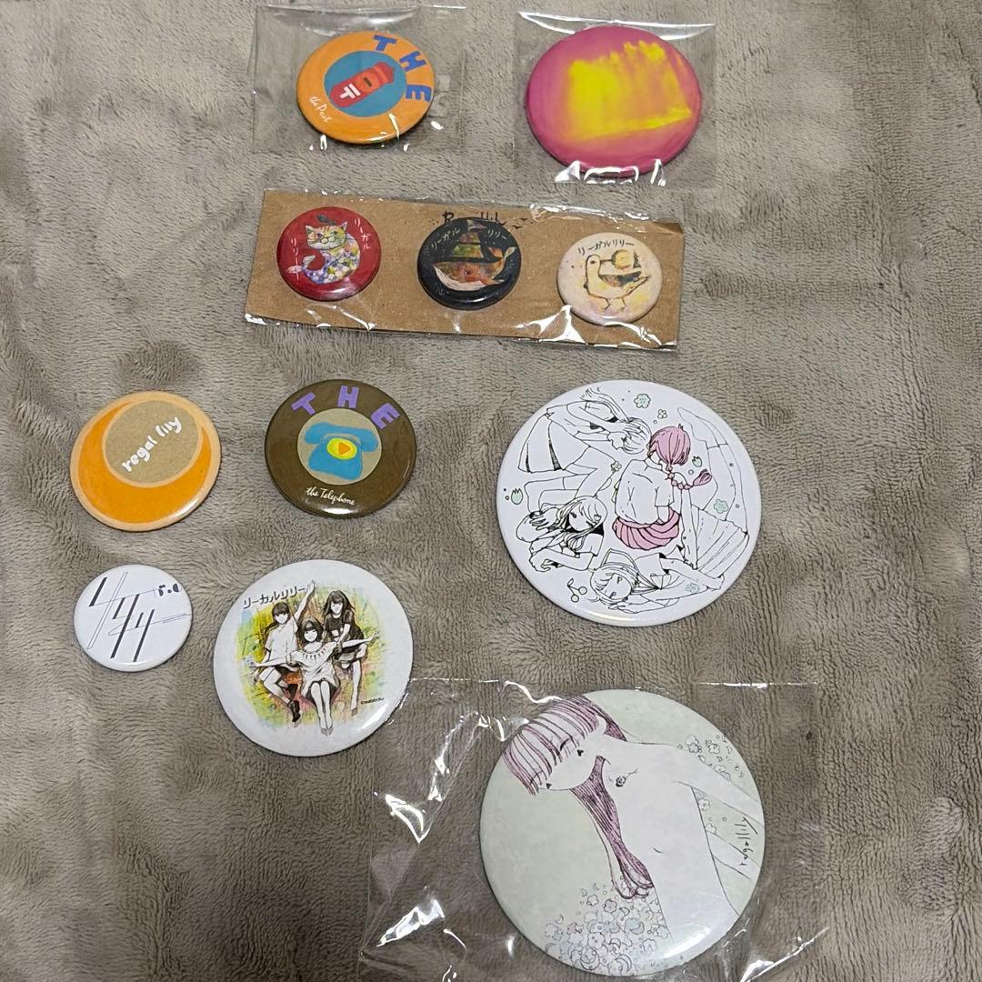 コ*ー様 リーガルリリー　缶バッジ