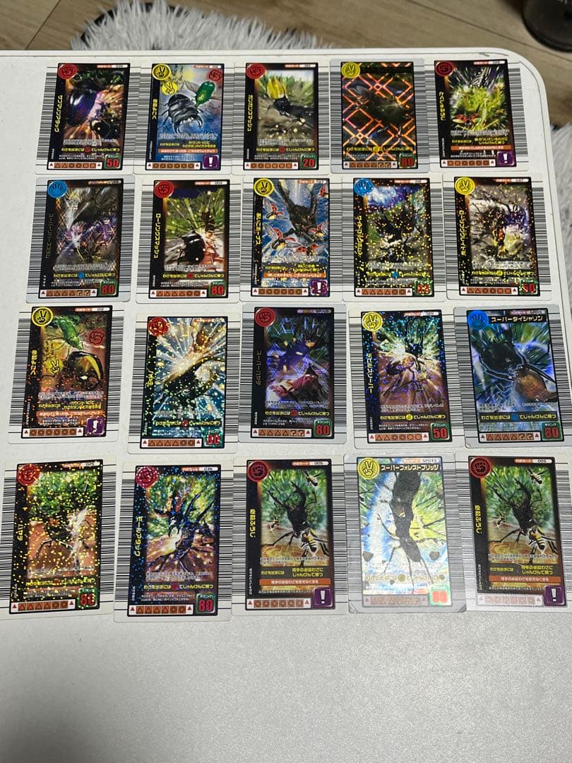 ムシキング　カード165枚　カードフォルダー　ステッカー　カードいちらんひょう