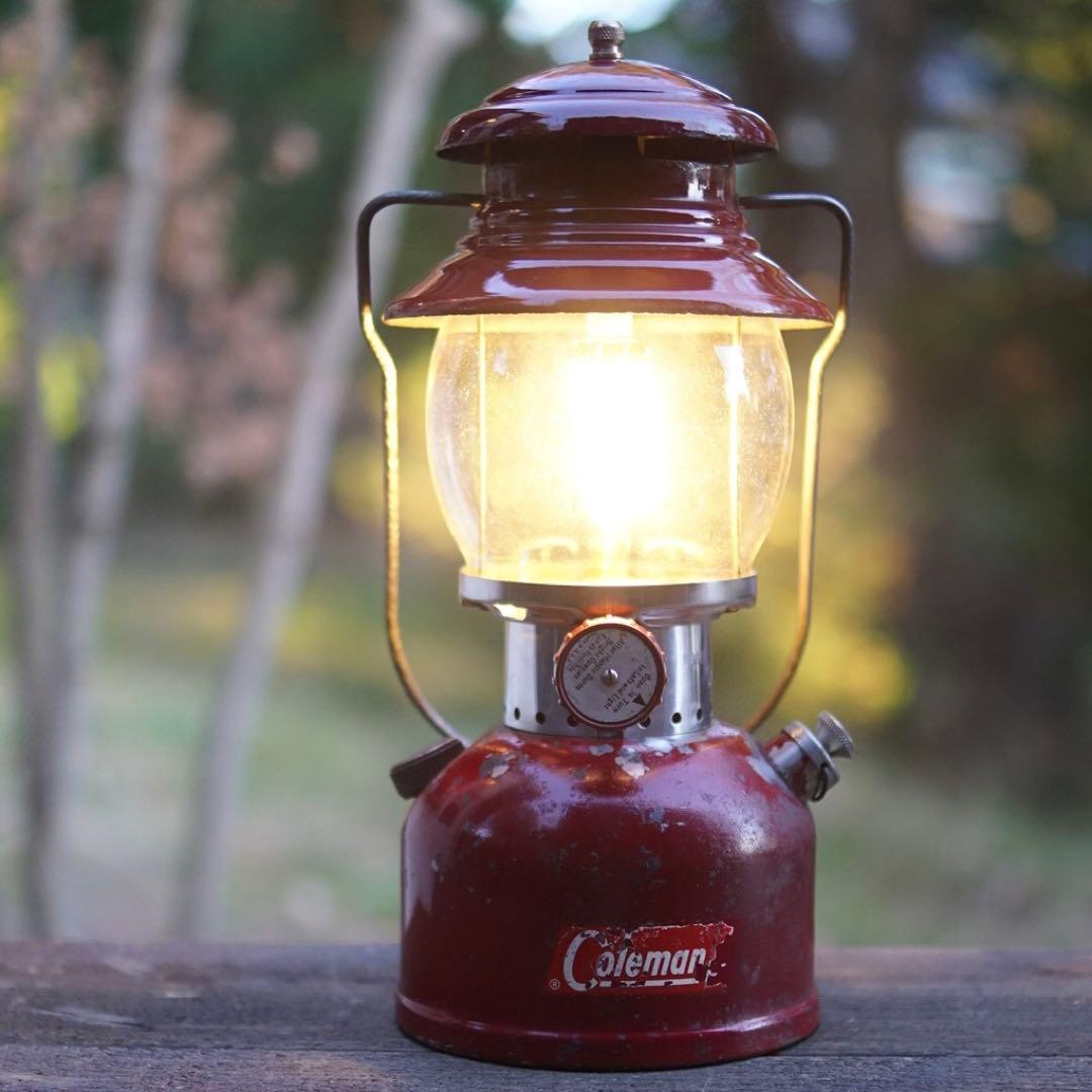 1962年1月製造　コールマン200A バーガンディー　ビンテージ ランタン