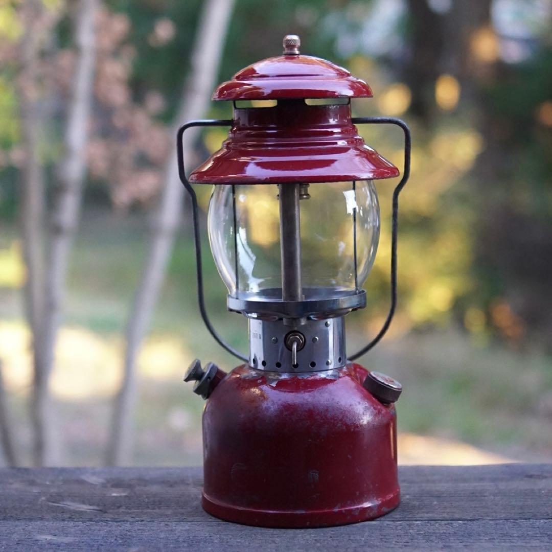 1962年1月製造　コールマン200A バーガンディー　ビンテージ ランタン