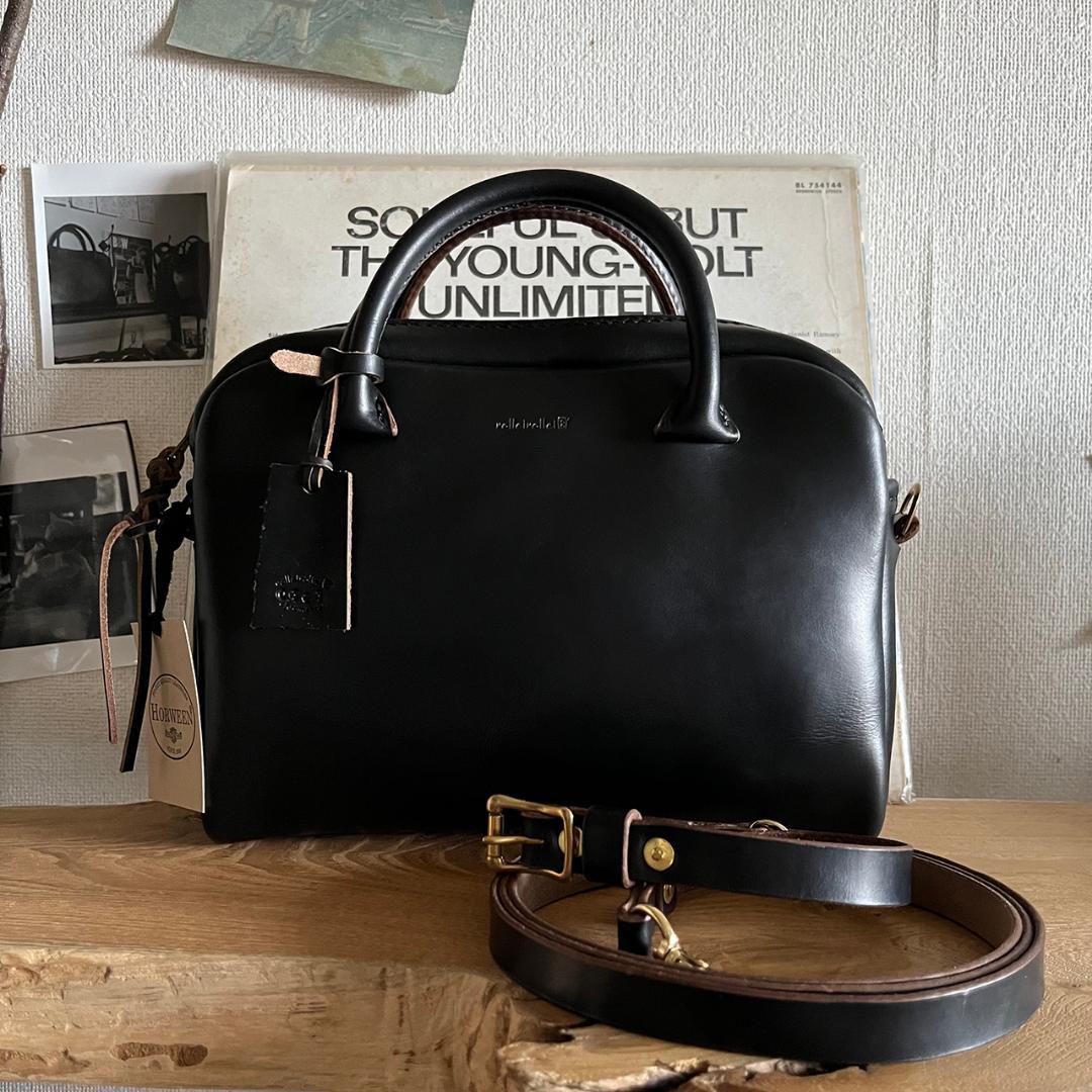 クロムエクセルレザーバッグ クロムエクセル ショルダーバッグ 茶芯 #323