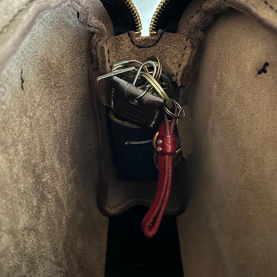 クロムエクセルレザーバッグ クロムエクセル ショルダーバッグ 茶芯 #323