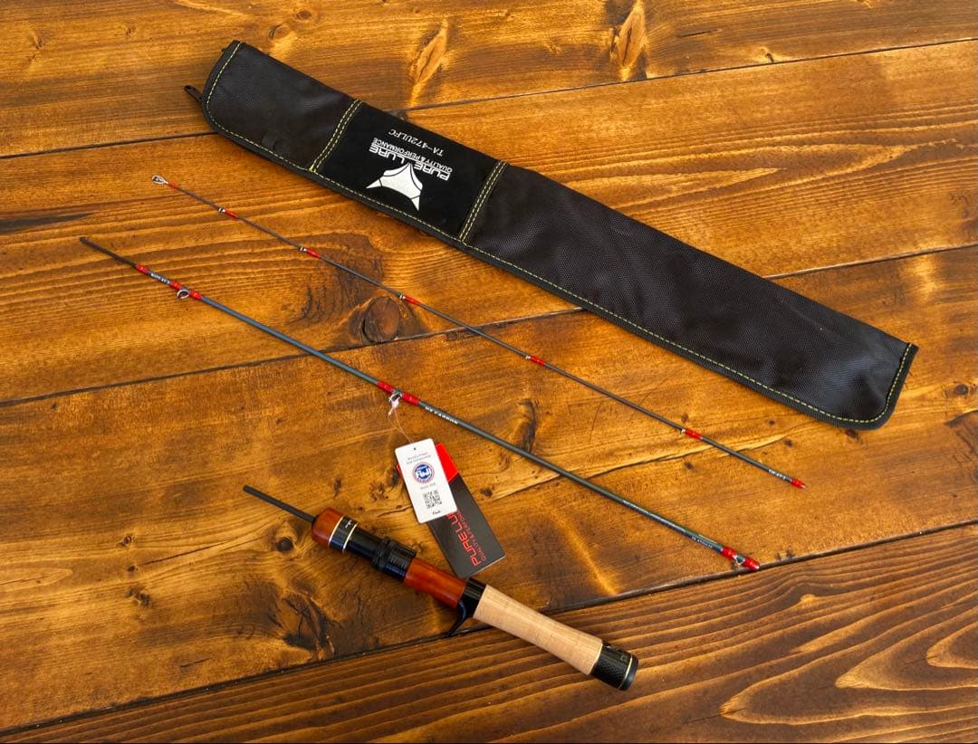 トラウトロッド　4ft7inch パックロッド　渓流釣り ベイトロッド　山女魚