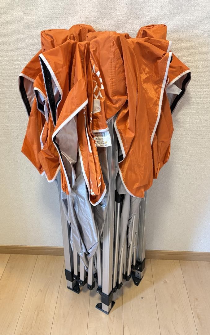 FIELDOOR ワンタッチタープテント 3.0Mx3.0M サイドシート 2枚