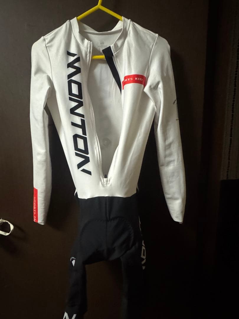 Monton 冬用裏起毛ロングスリーブサイクリングスピードスーツ