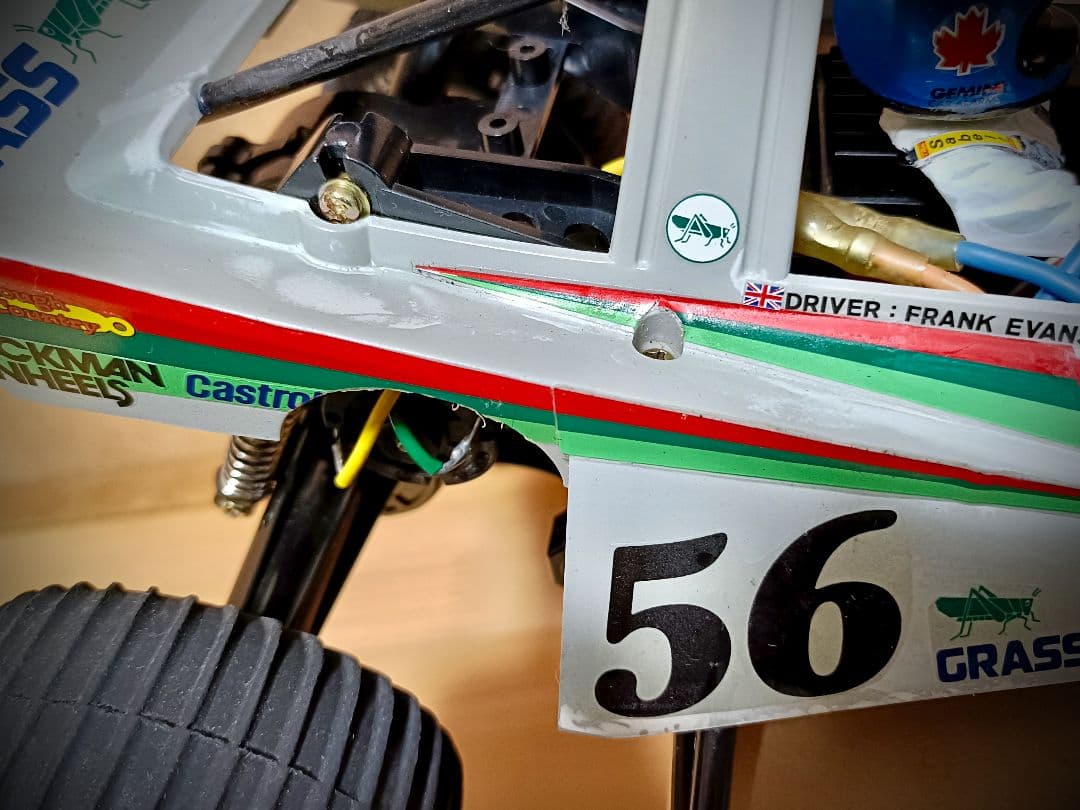 タミヤ グラスホッパー 1/10 RCカー 当時物(小鹿) プロポ付き