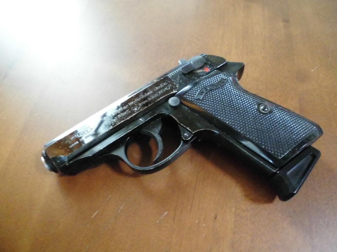 マルゼン ワルサーPPK/S ブラックメタルGBBプラスチック製