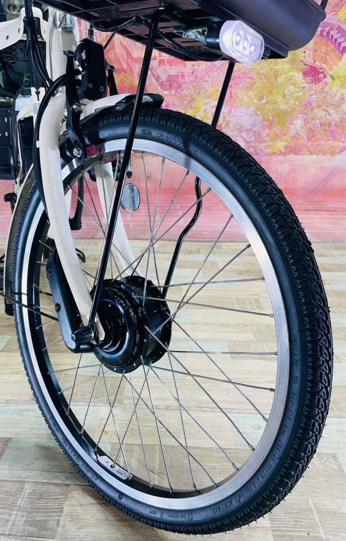 K2689 電動自転車ブリヂストンビッケ 子供乗せ 24/20インチ 送料無料