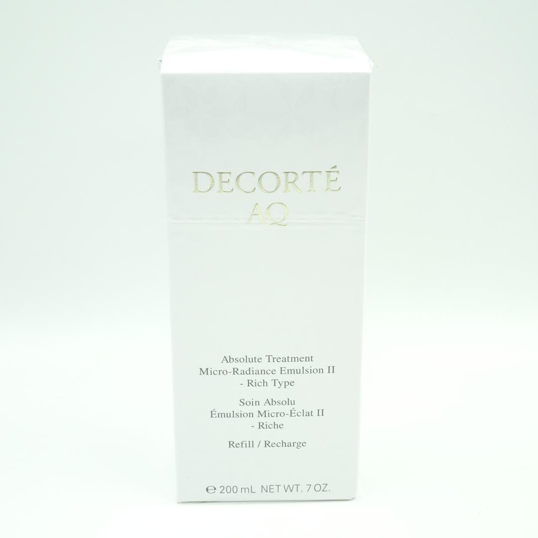コスメデコルテAQアブソリュートエマルジョンマイクロラディアンス　Ⅱ　付替用