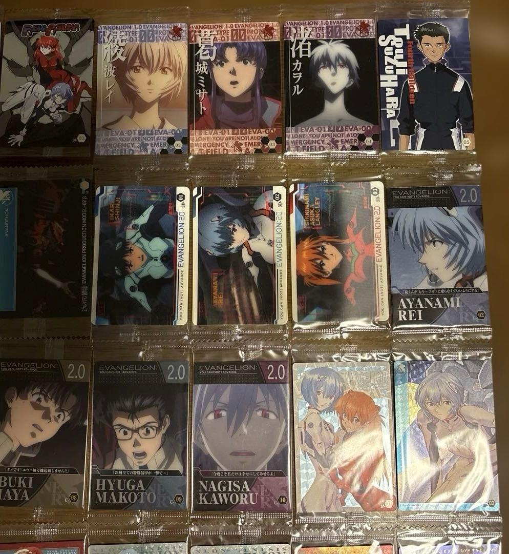 エヴァンゲリオン　ウエハースカード　コミックSP 貞本義行　未開封まとめ売り41