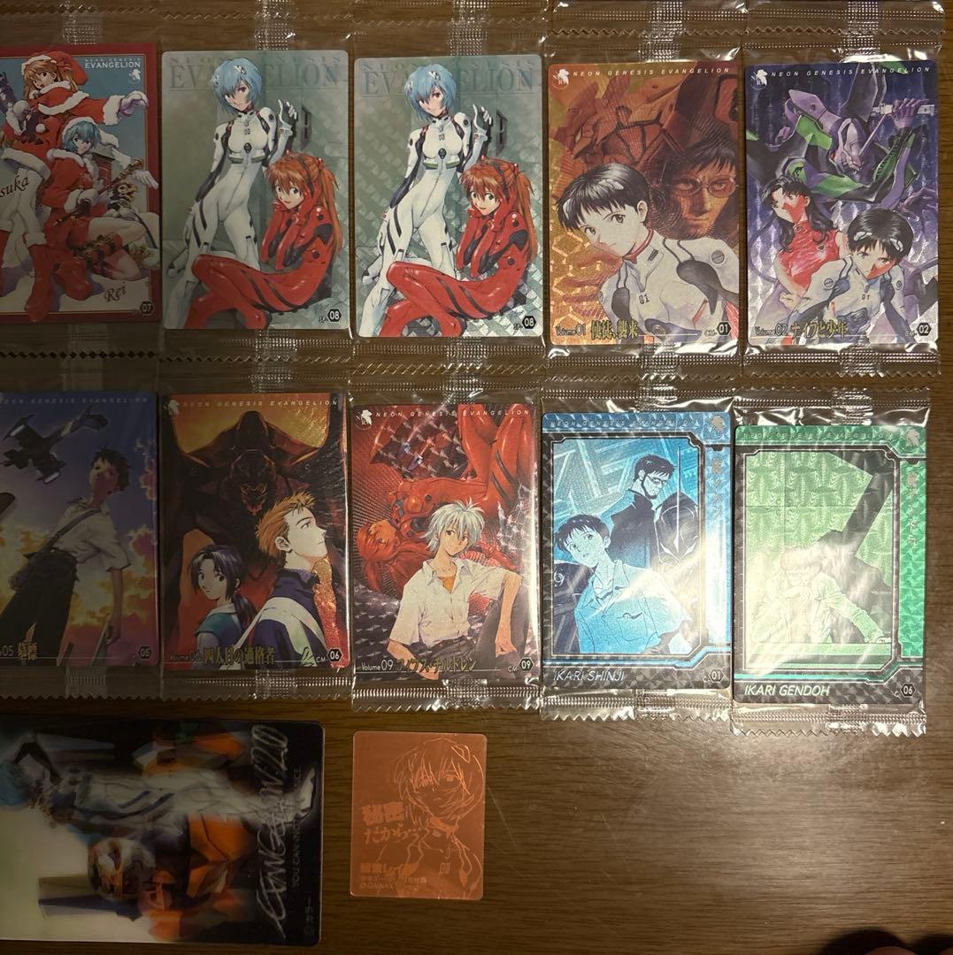 エヴァンゲリオン　ウエハースカード　コミックSP 貞本義行　未開封まとめ売り41