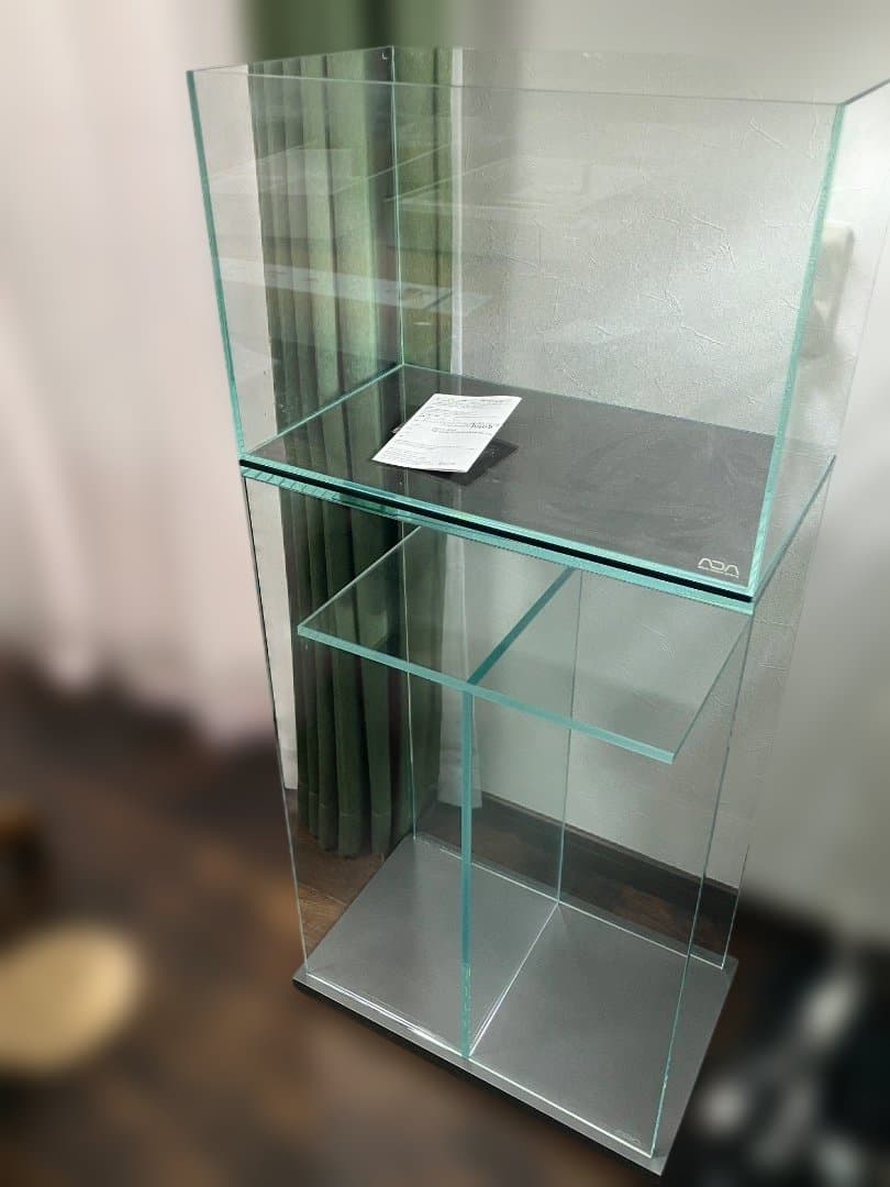 ADA キューブキャビネットクリア　45