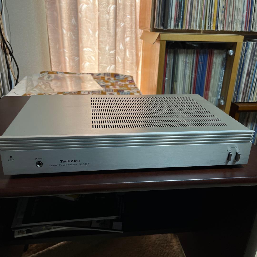 Technics ステレオパワーアンプ SE-A808 動作品