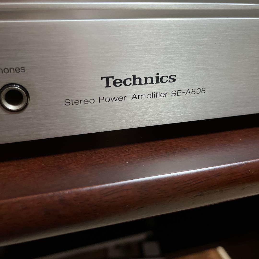 Technics ステレオパワーアンプ SE-A808 動作品