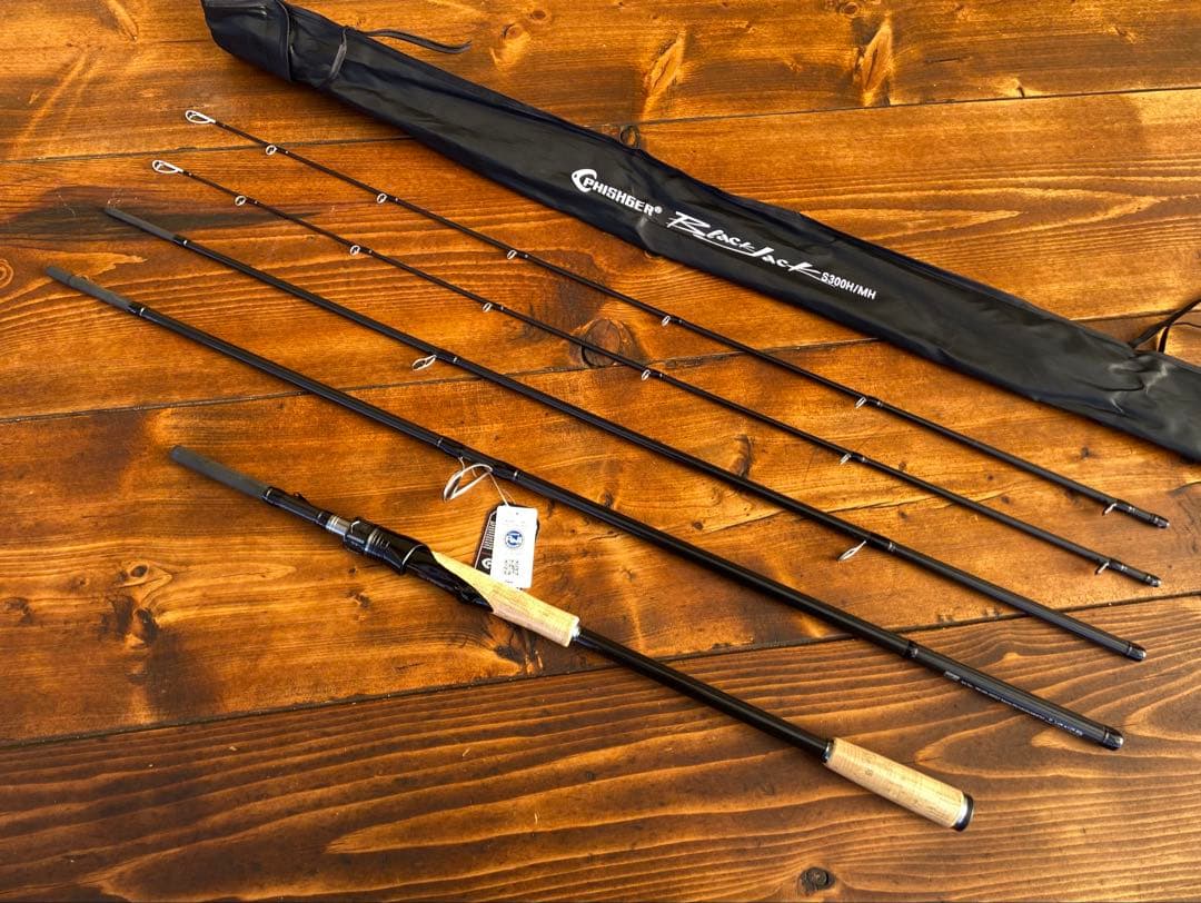 釣り竿セット　カーボンロッド　ショアジギング 10ft パックロッド　サーフ