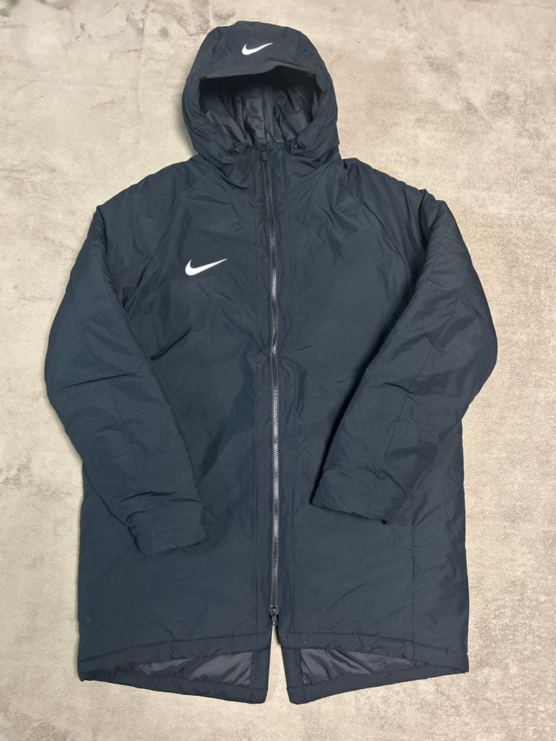 NIKE 黒 ベンチコート XL