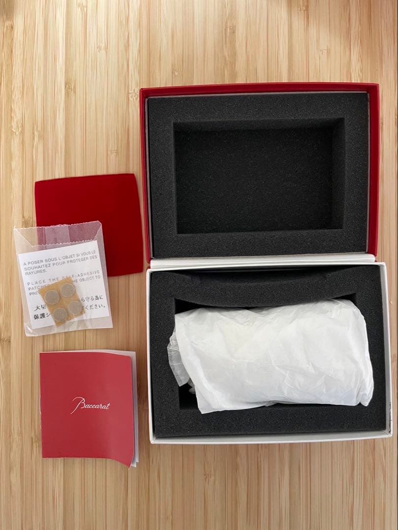 ★新品 bacarrat 招き猫 バカラ 藤原丈一郎 クリスタル 猫