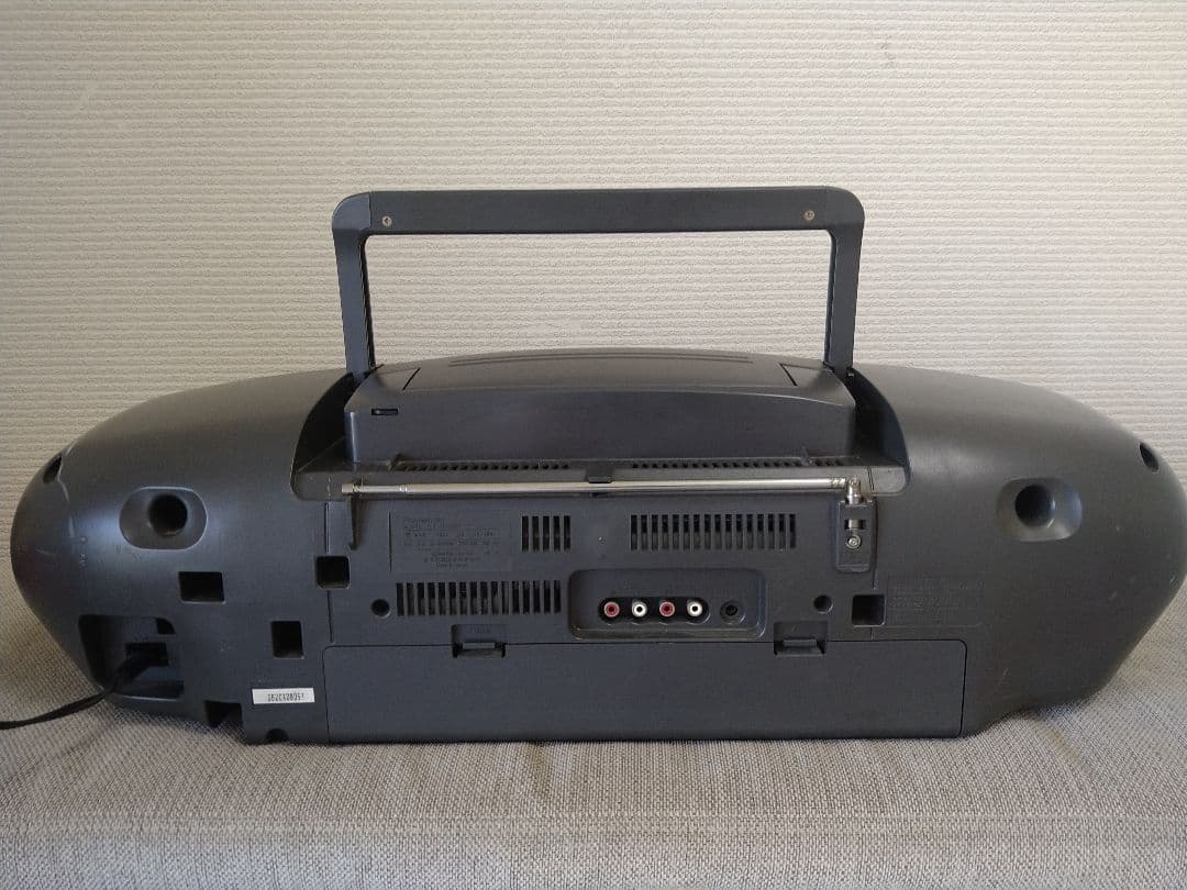 【バブルラジカセ】Panasonic　コブラトップ　RX-DT909